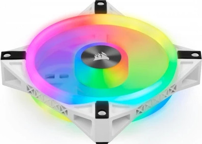 מאוורר Corsair iCUE QL120 RGB 120mm צבע לבן
