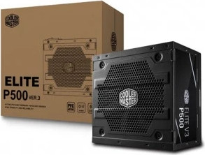 ספק כוח Cooler Master ELITE 500W V3 צבע שחור