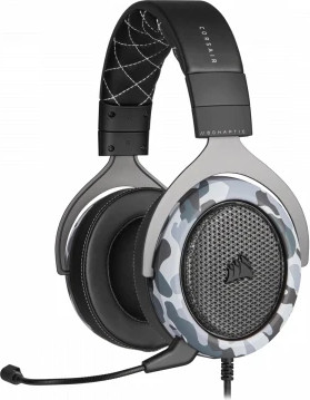 Corsair אוזניות גיימינג HS60 HAPTIC Stereo Gaming Headset with Haptic Bass CA-9011225-NA