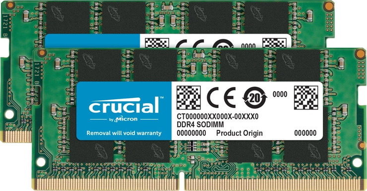 זיכרון למחשב נייד Crucial CT32G4SFD832A צבע כסף
