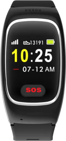 שעון מצוקה עם מד דופק SOS למבוגרים כולל אפשרות איתור
