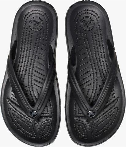 Crocs Crocband Flip - נעלי אצבע בצבע שחור