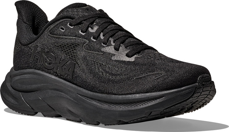 HOKA CLIFTON X-WIDE 10 - נעלי ספורט גברים הוקה קליפטון 10 אקסטרה רחבות בצבע שחור/שחור