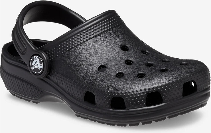 Crocs Classic Clog K - כפכפי קרוקס קלאסיים לילדים בצבע שחור