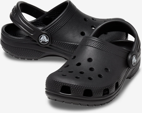 Crocs Classic Clog K - כפכפי קרוקס קלאסיים לילדים בצבע שחור