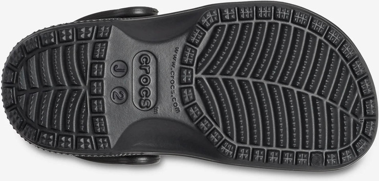 Crocs Classic Clog K - כפכפי קרוקס קלאסיים לילדים בצבע שחור