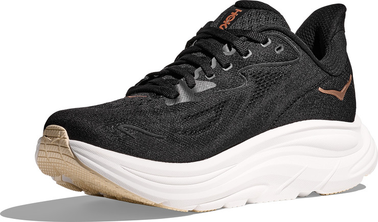 HOKA CLIFTON 10 - נעלי ספורט נשים הוקה קליפטון 10 בצבע שחור/רוז זהב
