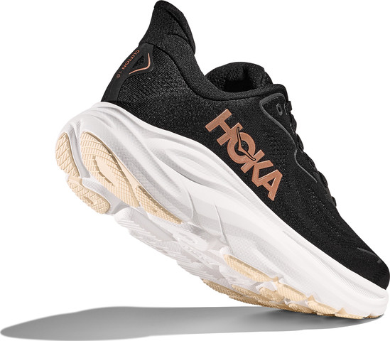 HOKA CLIFTON 10 - נעלי ספורט נשים הוקה קליפטון 10 בצבע שחור/רוז זהב