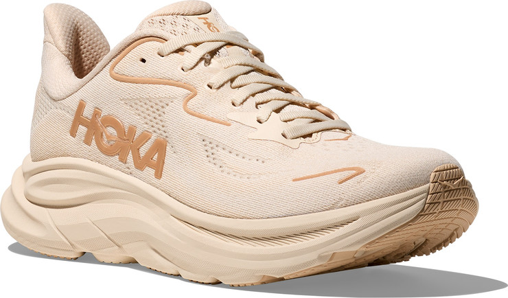 HOKA CLIFTON 10 - נעלי ספורט נשים הוקה קליפטון 10 בצבע וניל/לבנה