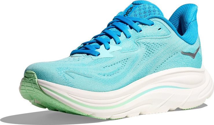 HOKA CLIFTON WIDE 10 - נעלי ספורט נשים הוקה קליפטון 10 רחבות בצבע כחול סקי/כחול סיאלו