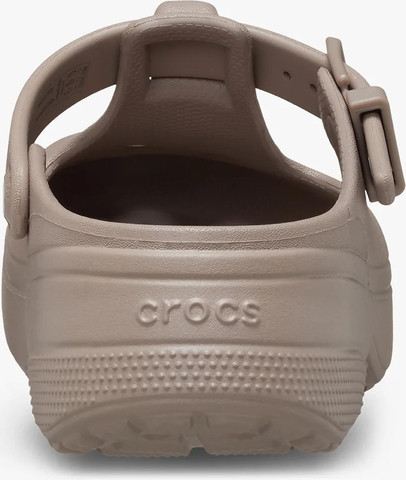 Crocs Classic Mary Jane Clog - כפכפי קרוקס לנשים מרי ג'ין בצבע טאופ