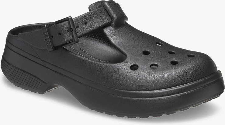 Crocs Classic Mary Jane Clog - כפכפי קרוקס לנשים מרי ג'ין בצבע שחור