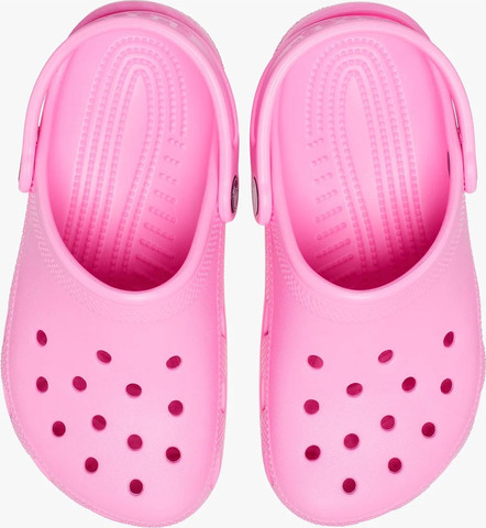 Crocs Classic Clog K - כפכפי קרוקס קלאסיים לילדים בצבע ורוד טאפי