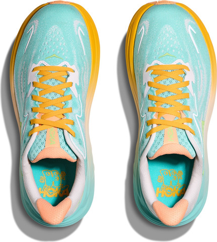 HOKA CLIFTON 10 - נעלי ספורט גברים הוקה קליפטון 10 בצבע כחול מנצנץ/לבן