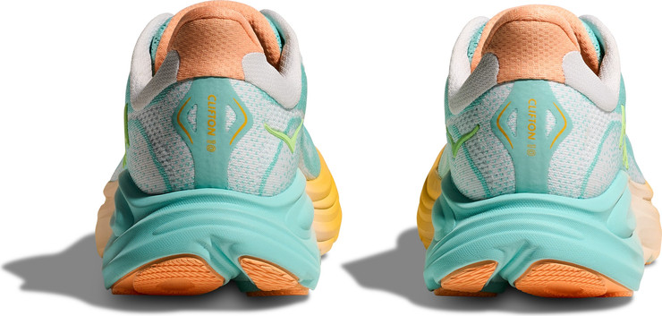 HOKA CLIFTON 10 - נעלי ספורט גברים הוקה קליפטון 10 בצבע כחול מנצנץ/לבן