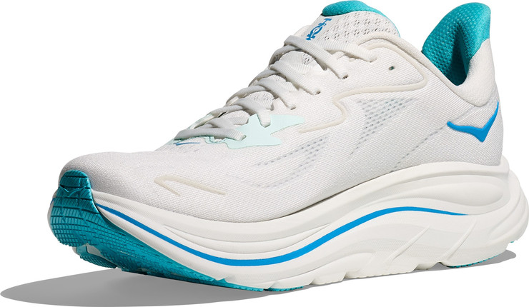 HOKA CLIFTON 10 - נעלי ספורט גברים הוקה קליפטון 10 בצבע לבן/כחול סקי