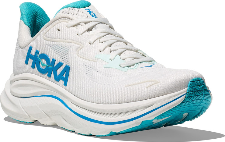 HOKA CLIFTON 10 - נעלי ספורט גברים הוקה קליפטון 10 בצבע לבן/כחול סקי