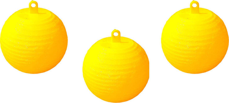 לוכדת הזבובים Ball - מלכודת דבק 360 ללכידת מעופפים - 3 יחידות