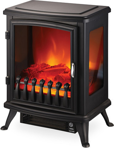 קמין חימום חשמלי חזית זכוכית 1800W - אלקטרו חנן EL-4300