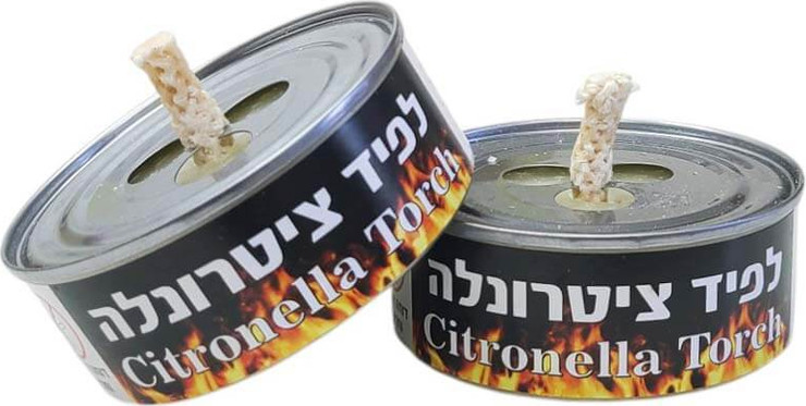 לפיד ציטרונלה בפחית