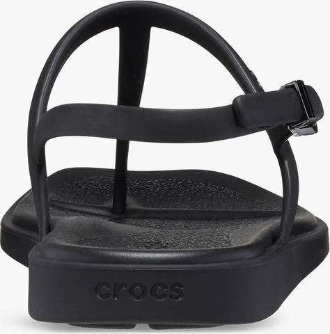 Miami Thong Sandal Crocs - סנדלי אצבע קרוקס לנשים בצבע שחור