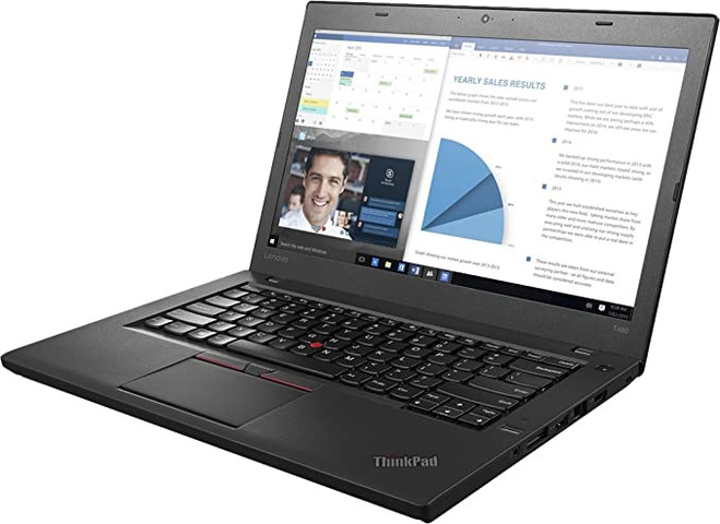 מחשב נייד "14 LENOVO T460 מעבד I5 כולל זיכרון 8GB נפח 256GB SSD מחודש