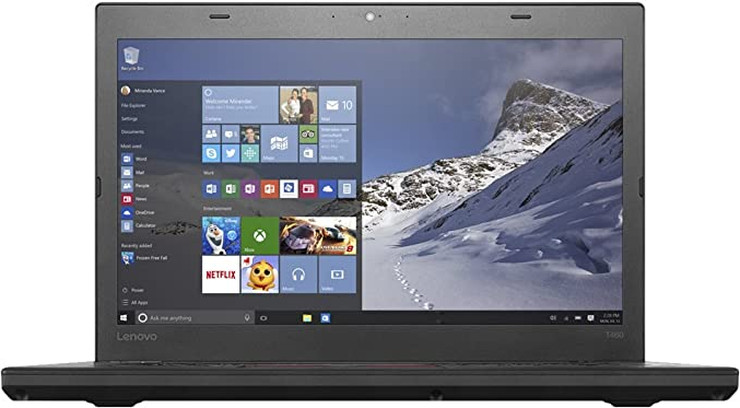 מחשב נייד "14 LENOVO T460 מעבד I5 כולל זיכרון 8GB נפח 256GB SSD מחודש