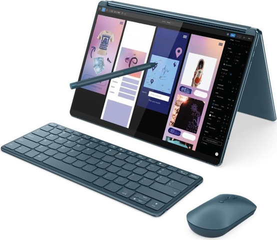 מחשב נייד עודפי מלאי Lenovo YOGA BOOK 9 13IMU9 Core™ Ultra 7 155U 1TB SSD 16GB DUAL 13.3" (2880×1800) OLED TOUCHS