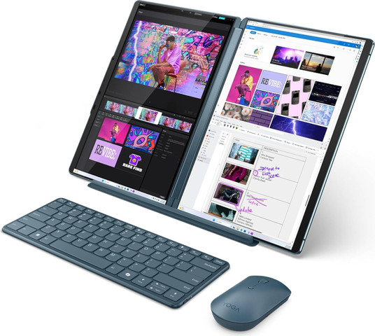 מחשב נייד עודפי מלאי Lenovo YOGA BOOK 9 13IMU9 Core™ Ultra 7 155U 1TB SSD 16GB DUAL 13.3" (2880×1800) OLED TOUCHS