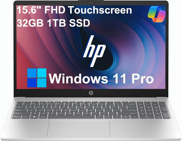 מחשב נייד עודפי מלאי HP 15-FD0150 Core™ i5-1334U 512GB SSD 16GB 15.6" (1920×1080) TOUCHSCREEN WIN11