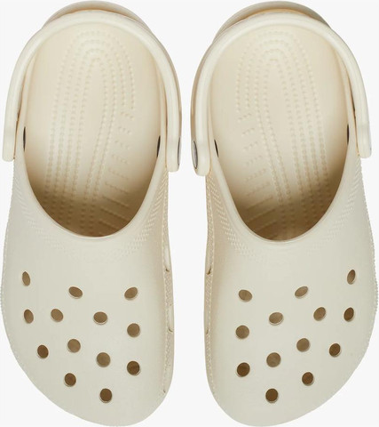 Crocs Classic - כפכפי קרוקס יוניסקס קלאסים בצבע קרם
