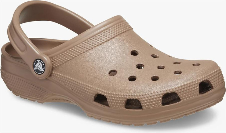 Crocs Classic - כפכפי קרוקס יוניסקס קלאסים בצבע חום לאטה