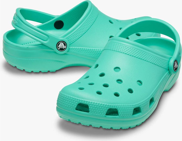 Crocs Classic - כפכפי קרוקס יוניסקס קלאסים בצבע ירוק לגונה