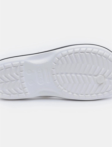 Crocs Crocband Flip - נעלי אצבע קרוקס בצבע לבן