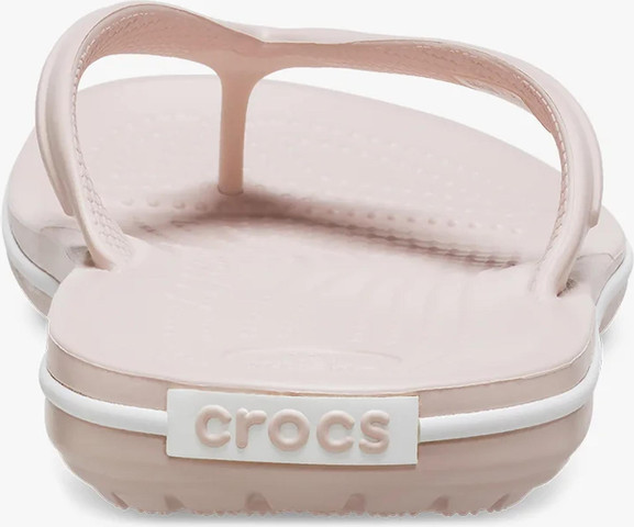 Crocs Crocband Flip - נעלי אצבע בצבע קוורץ