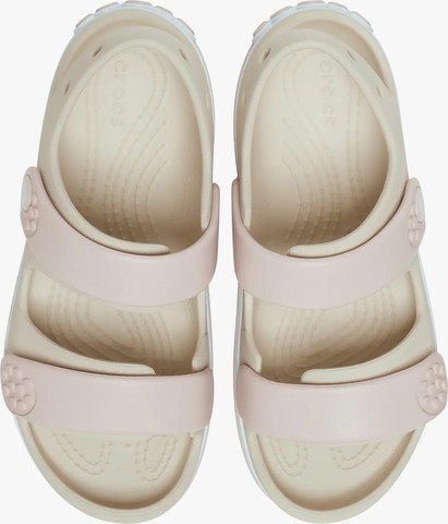 Crocs Crocband Cruiser Sandal T - סנדלי קרוקבנד לילדים בצבע אבן חול מידות קטנות