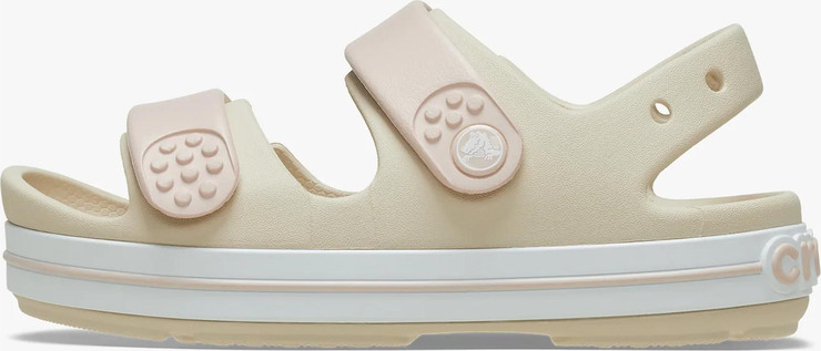 Crocs Crocband Cruiser Sandal T - סנדלי קרוקבנד לילדים בצבע אבן חול מידות קטנות
