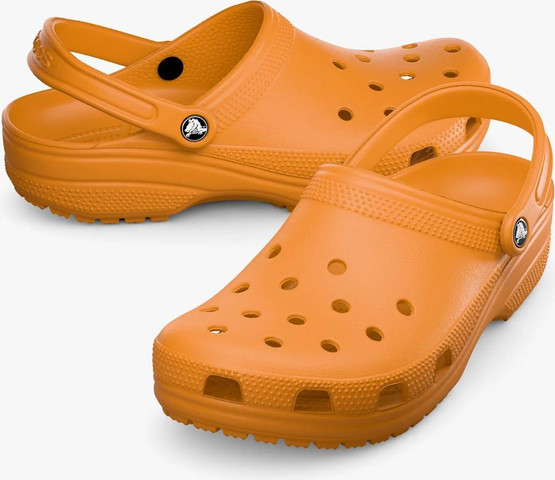 Crocs Classic - כפכפי קרוקס יוניסקס קלאסים בצבע כתום
