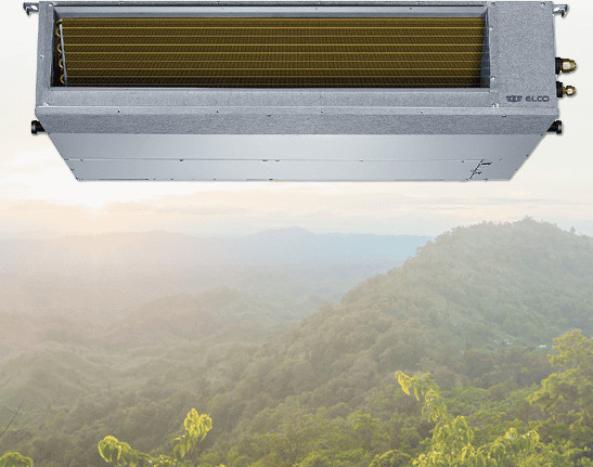 מזגן מיני מרכזי אלקטרה דגם ELCO SLIM A SQ INV 40/1P