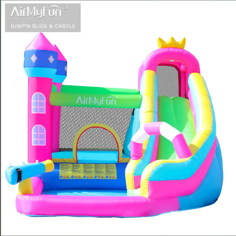 מתנפח מים גדול טירת הנסיכות הקסומה מבית Air My Fun