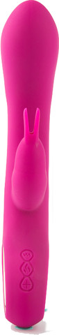 ויברטור טייני כפול הוט ג'י ספוט ורוד Teenie HOT G-Spot action