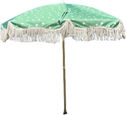 שמשיית חוף פרנזים מעוצבת דגם GREEN