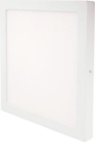 פאנל לד מרובע צמוד תקרה FSL – דגם FLAT – 18W – גוון אור משתנה (CCT) – צבע לבן