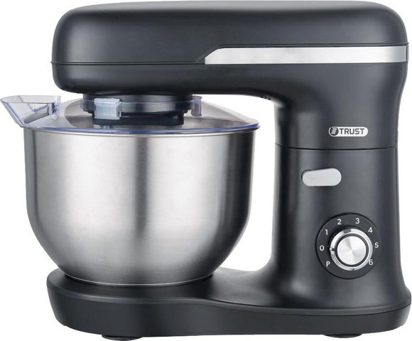מיקסר עוצמתי Stand Mixer מבית TRUST – נפח 5L בגימור שחור מט יוקרתי