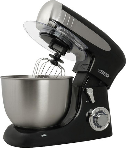 מיקסר עוצמתי Stand Mixer מבית TRUST – שחור מט אלגנטי, 6.5L