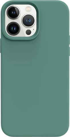 כיסוי סיליקון iPhone 12 Pro iPhone 12 מגע קטיפה Gray + Green #21