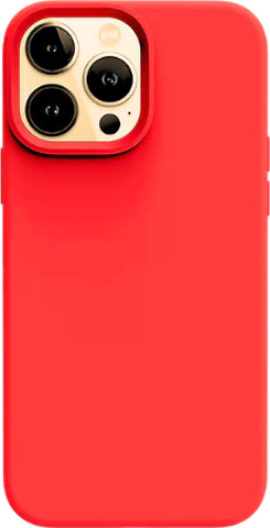 כיסוי לאייפון iPhone 12 Pro Max סיליקון Red #19