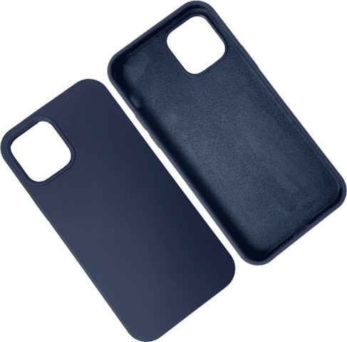 כיסוי סיליקון iPhone 12 Pro iPhone 12 מגע קטיפה Blue #32