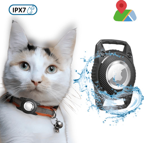 כיסוי אייר טאג לחתול נגד מים IPX7 ללא חיישן לאיתור החתול