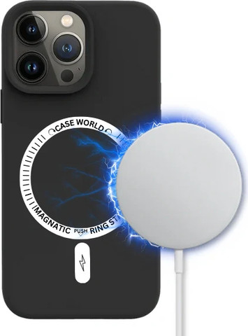 כיסוי לאייפון 14 magsafe מגע קטיפה Clementine iPhone 14